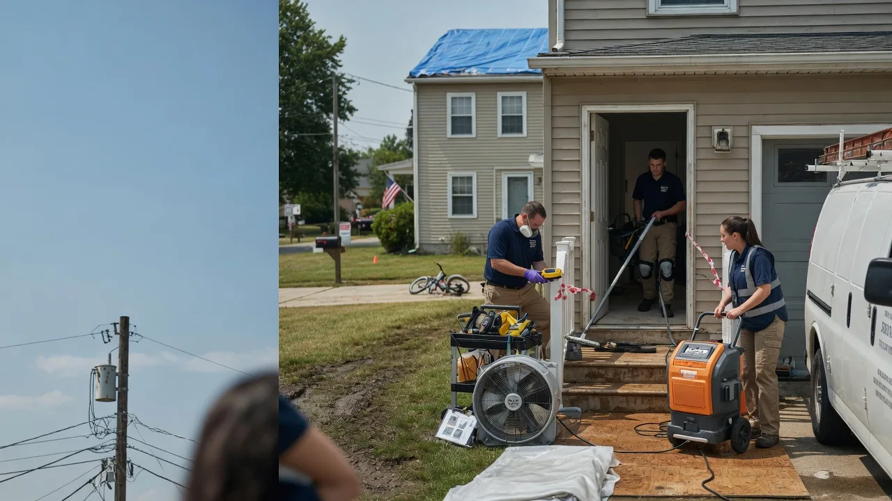 Water Damage Repair in Laurelville, OH near me